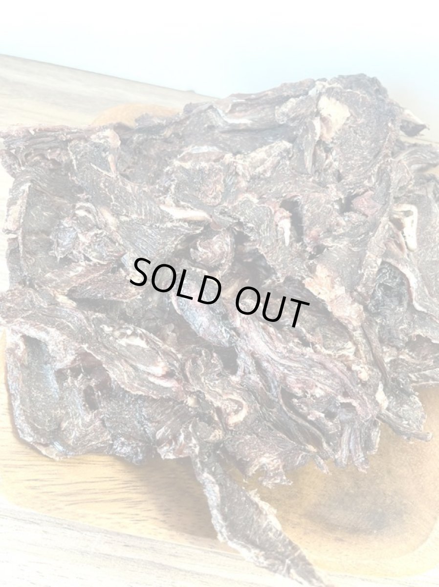 画像4: 【30%OFF】国産 骨からそいだ鹿肉ジャーキー 犬猫用 100g 「低温熟成・鹿シリーズ」  ロゴスペット (4)