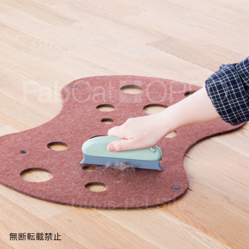 ロゴスペットのペットの抜け毛対策 お掃除用品 OPPO (オッポ) FurRemover(ファーリムーバー) チェリー/グリーン